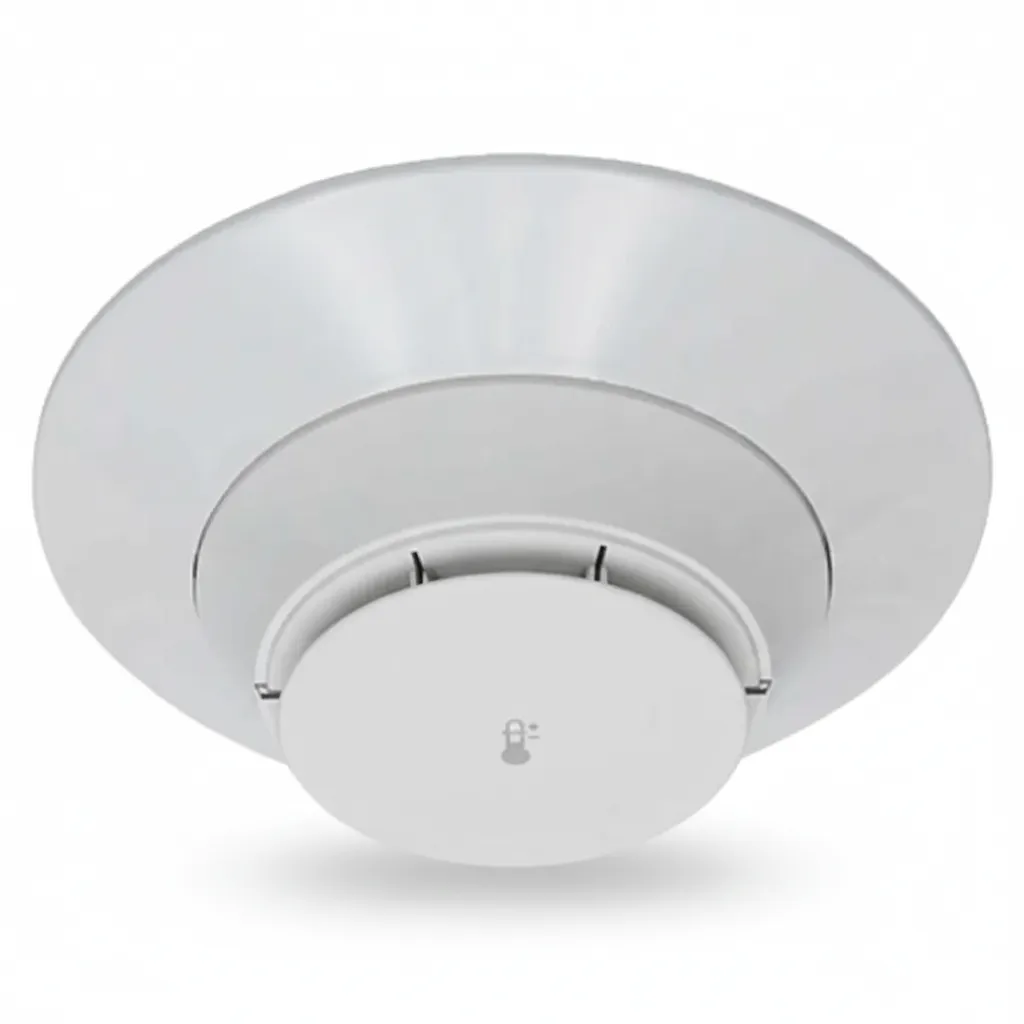 Detector de humo fotoeléctrico direccionable de bajo perfil con sensor térmico; blanco; solo LiteSpeed; incluye base