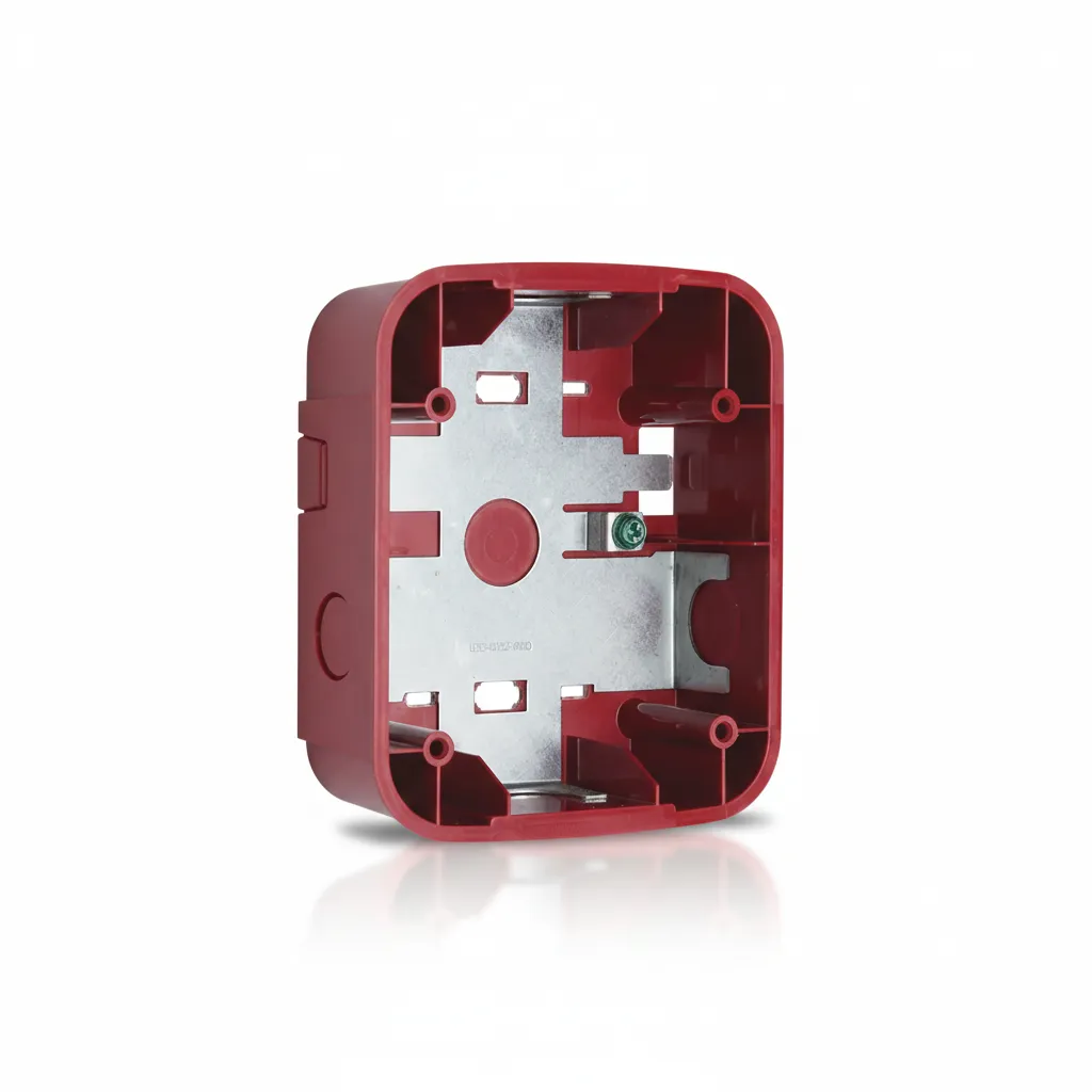 4X4 WALL SURF MT BACK BOX RED