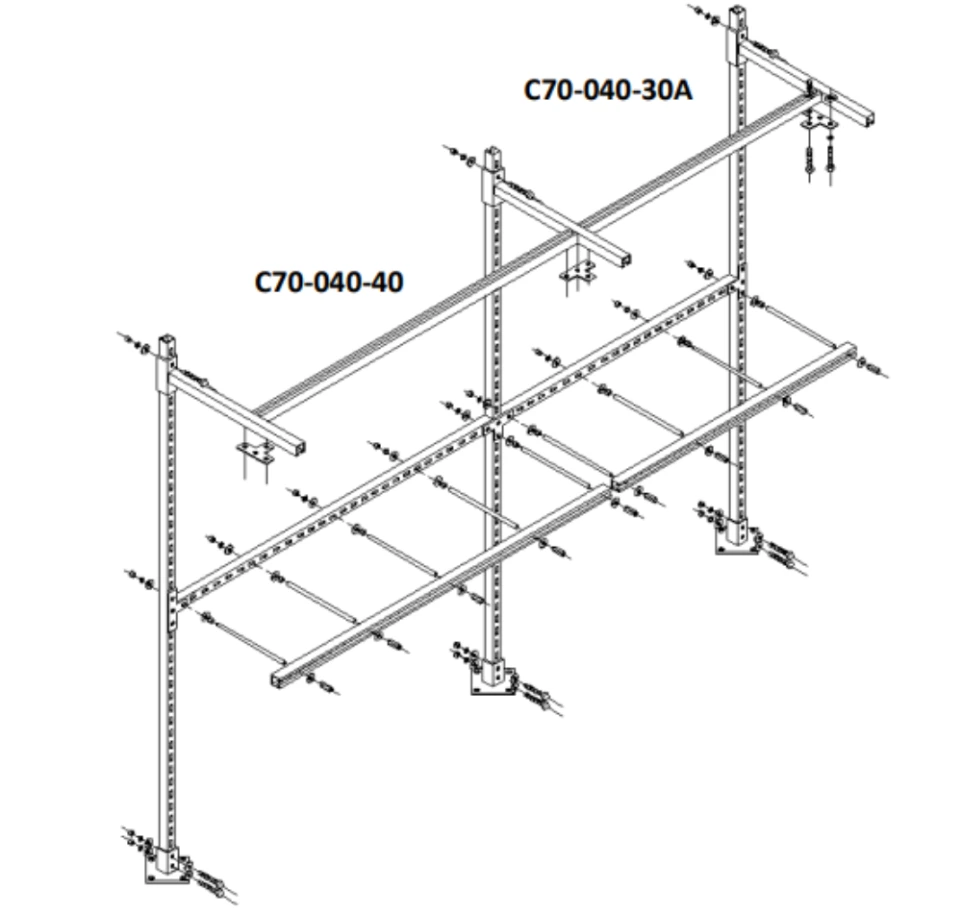 Rack básico de 6 cilindros