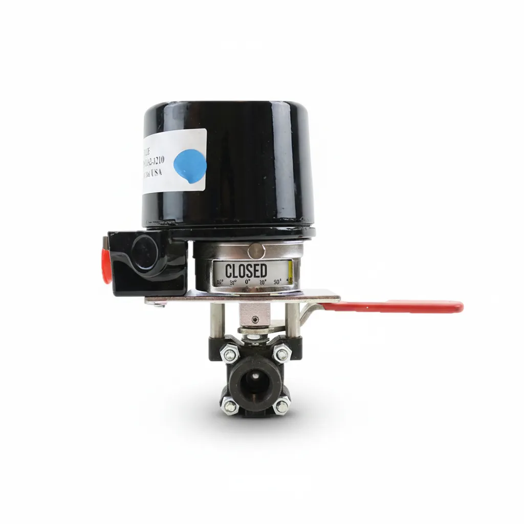 [C02-1213] Ball valve assy 1 1/2 npt w/ position indicator switch