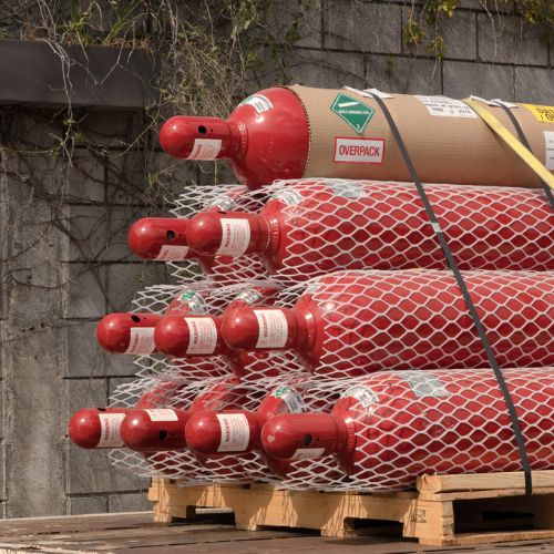 Cilindro CO2 recarga supresión